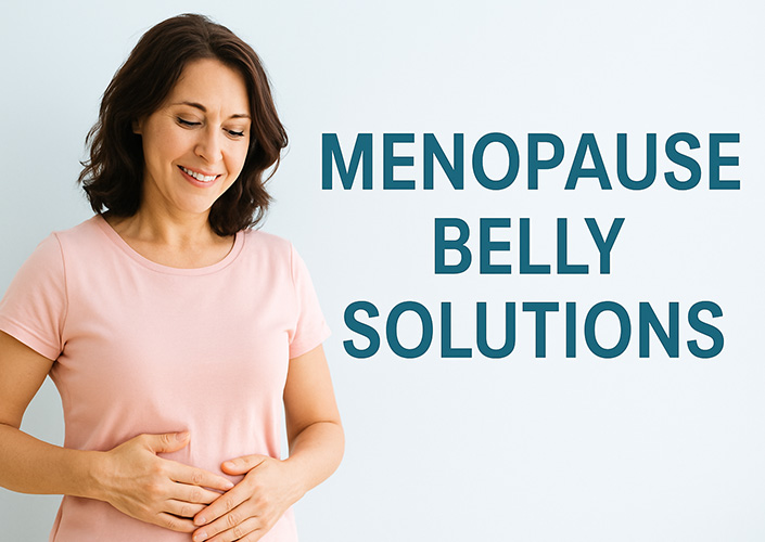 How to Get Rid of Menopausal Belly Fat: Natural Supplements That Work