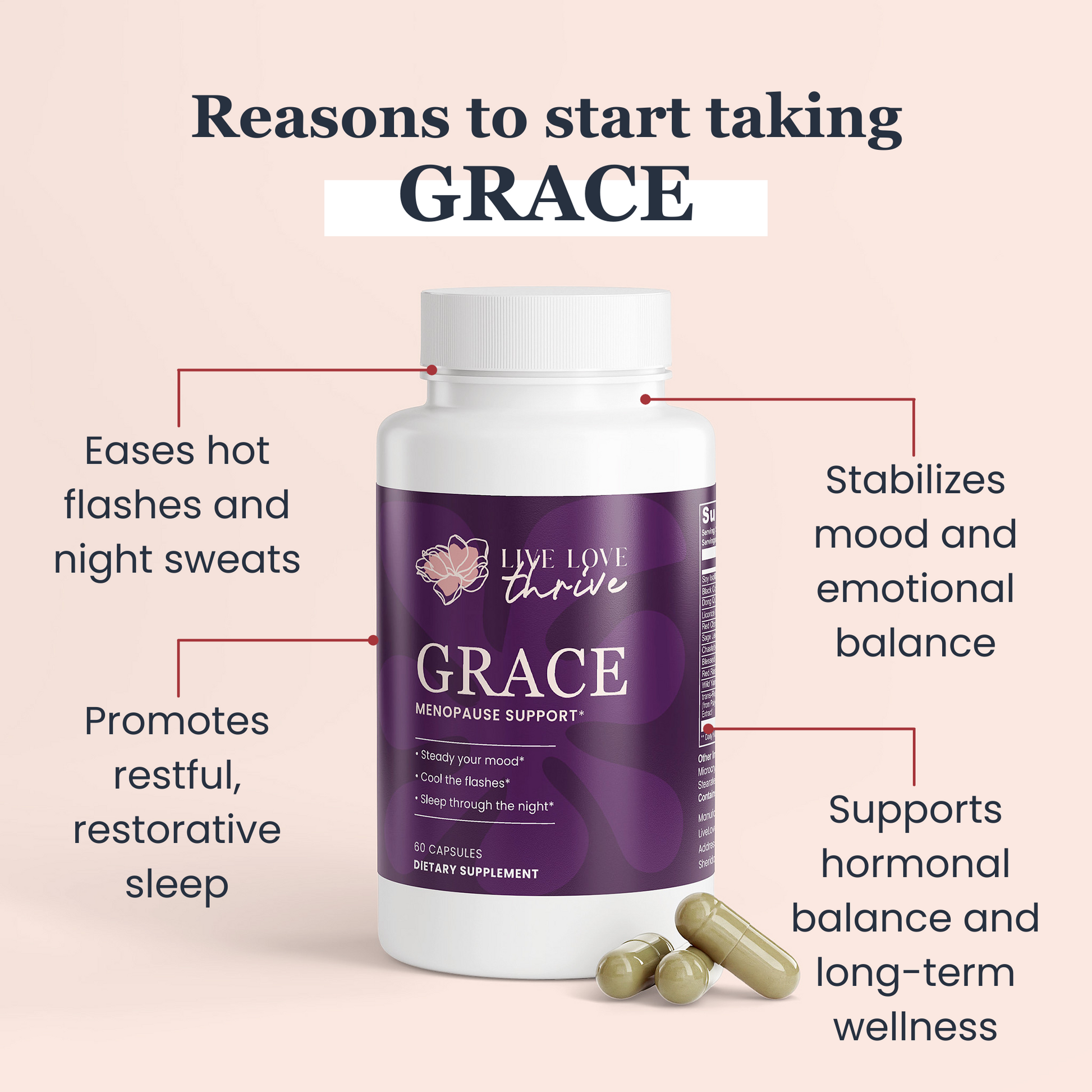 benefits of grace menopause supplement