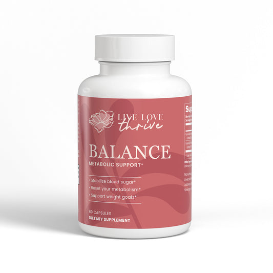 berberine supplement Thrive BALANCE for blood sugar support and midlife weight management
