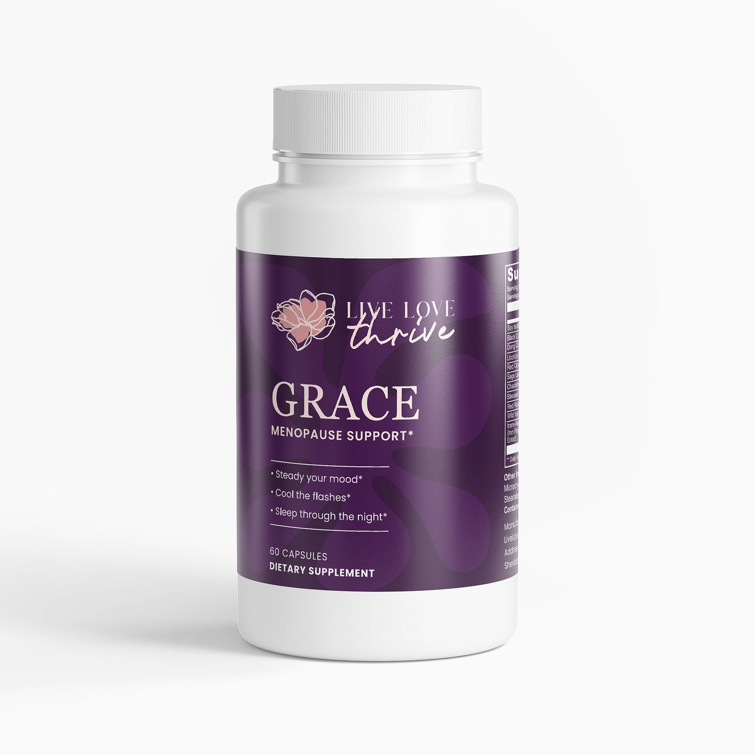 livelovethrive grace menopause support supplement